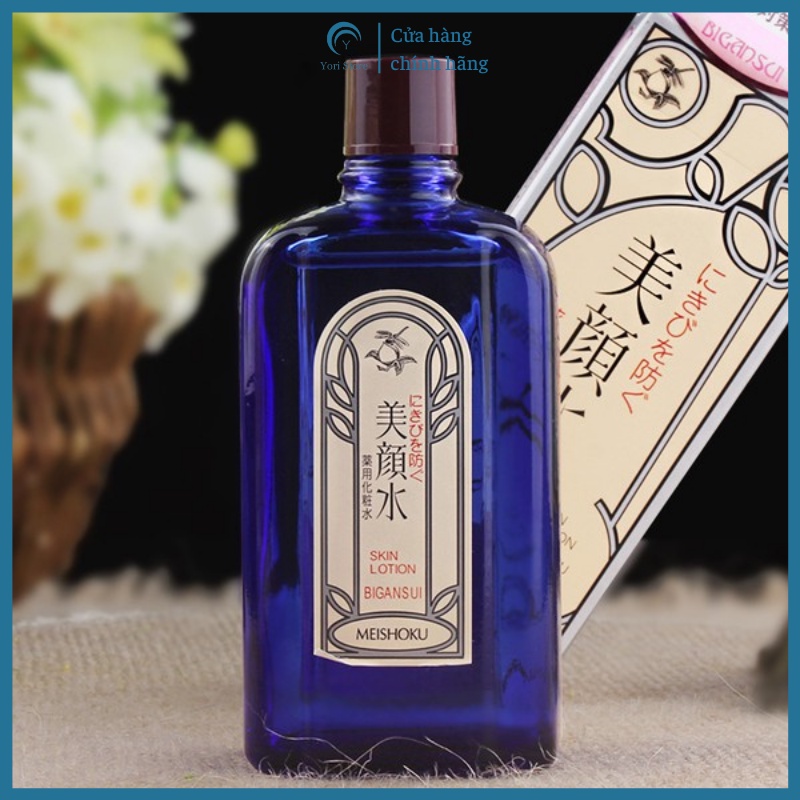 Nước hoa hồng Skin Lotion Meishoku Nhật Bản 90ml Cho Da Mụn