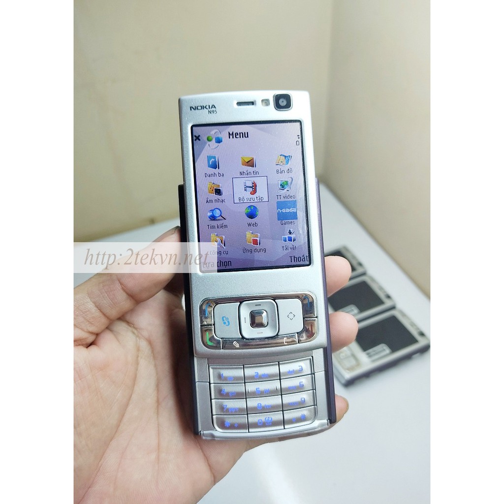 [Siêu rẻ] Điện thoại nắp trượt nokia N95 2GB chính hãng-Bảo hành 1 năm