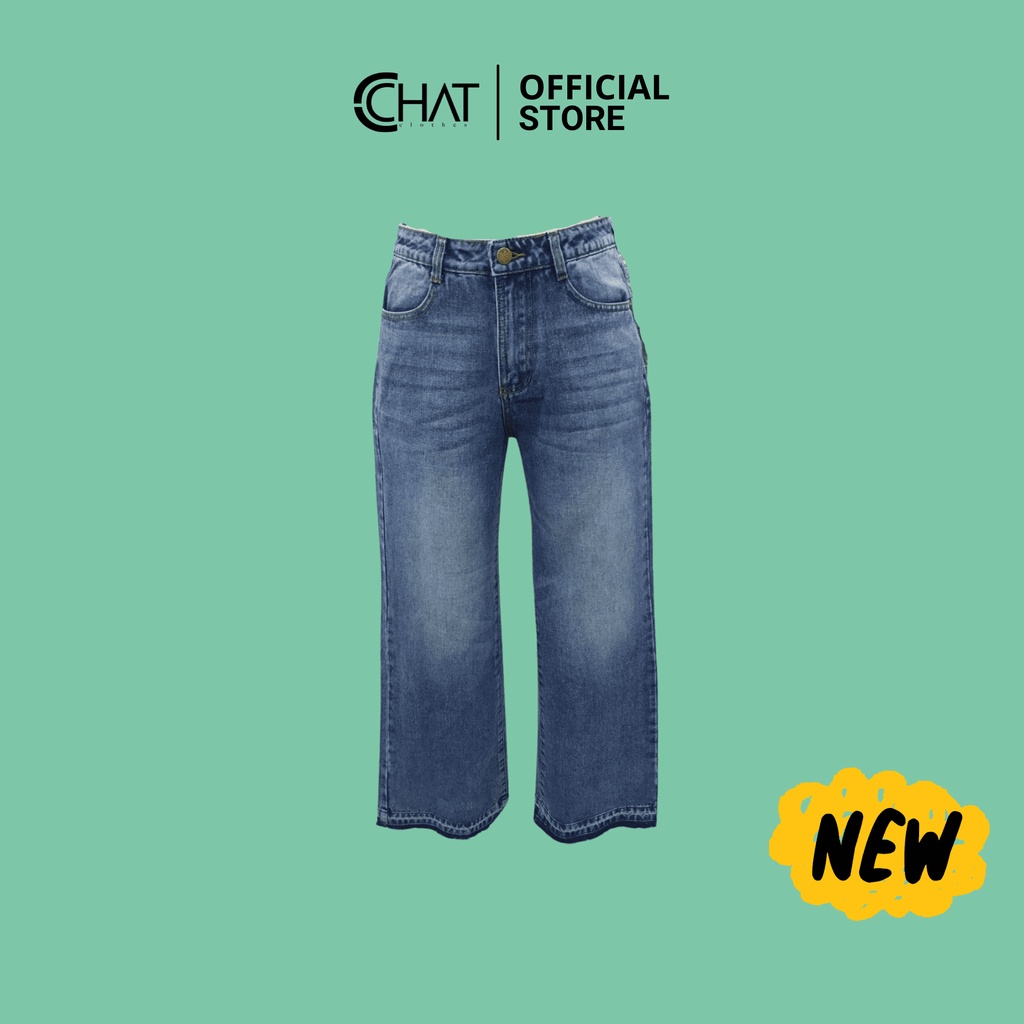 Quần jean túi hàm ếch CChat Clothes