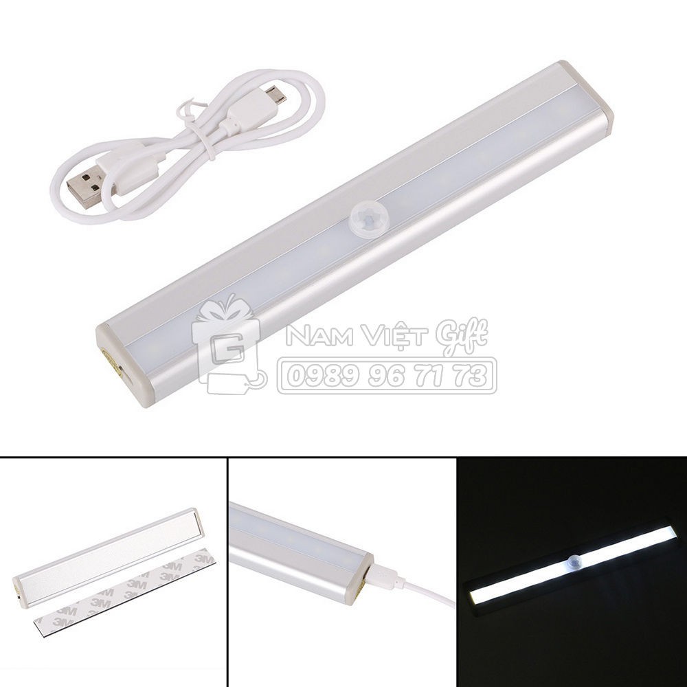 Đèn LED Cảm Ứng Chuyển Động, Cảm Biến Hồng Ngoại Dùng Pin Sạc - Nhiều Kích Cỡ | BigBuy360 - bigbuy360.vn