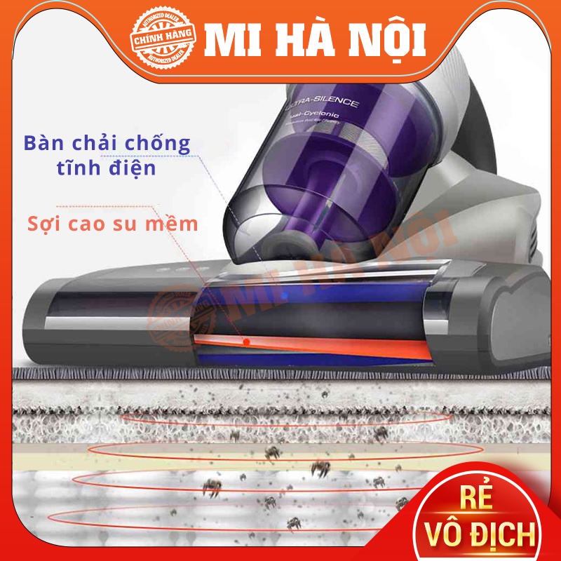 Máy hút bụi cầm tay Jimmy JV11 / Jimmy JV35 - loại bỏ bụi với tia cực tím khử trùng cho giường sofa