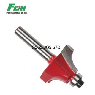 Mũi phay gỗ favi lõm tròn góc , cốt 6.35mm - 12.7mm