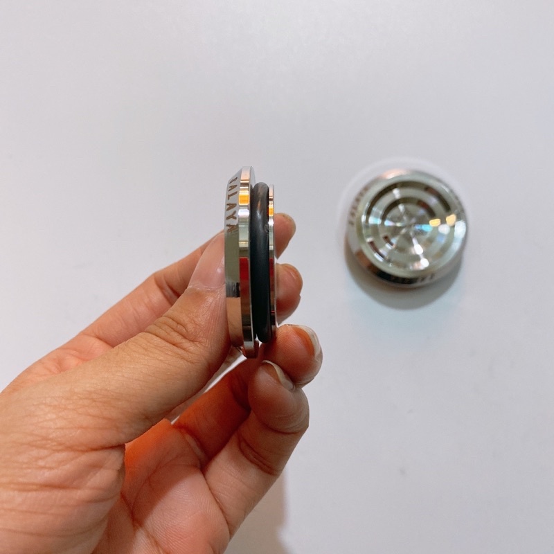 Nút đậy Cate, nút bọc sên inox khắc chữ Salaya lắp xe Honda Yamaha