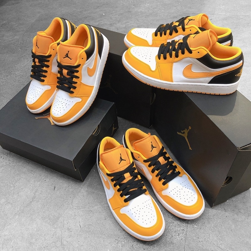 [Chính Hãng ] Giày Air Jordan 1 Low ‘Taxi’ (553558-701)