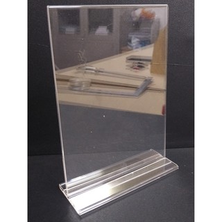 Kệ Menu mica đế trong suốt đựng tờ rơi bảng thực đơn cỡ A4, A5, A6