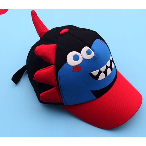 Mũ Lưỡi Trai Hình Khủng Long Dễ Thương Cho Bé Mẫu Giáo