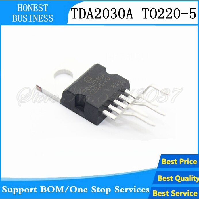 Bộ 10 linh kiện điện tử TDA2030 TDA2030A TO220-5 AUDIO