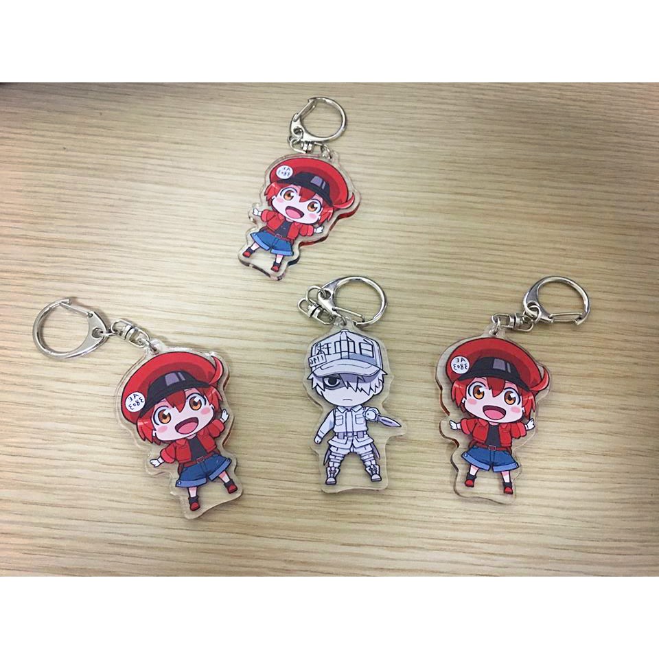 Keychain Bạch Cầu/ Hồng Cầu