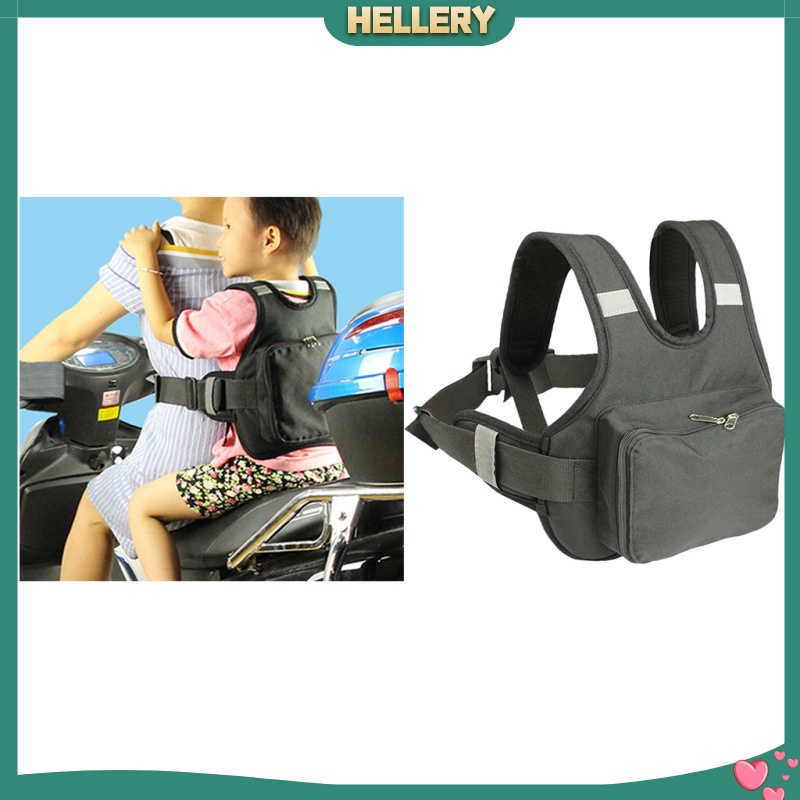 Dây Đai An Toàn Màu Đen Chống Ngã Cho Bé Khi Đi Xe Đạp