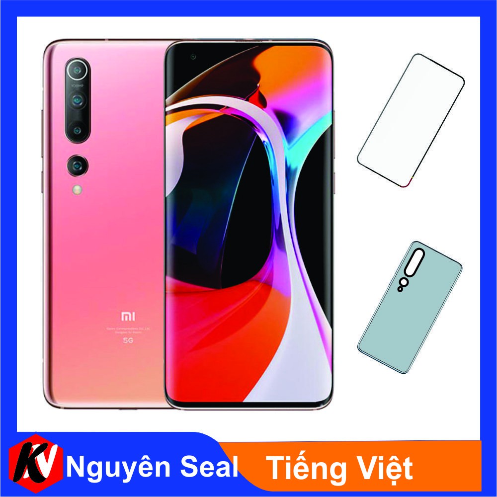 Điện thoại Xiaomi Mi 10 5G (12/256GB) + Dán PPF - Hàng nhập khẩu
