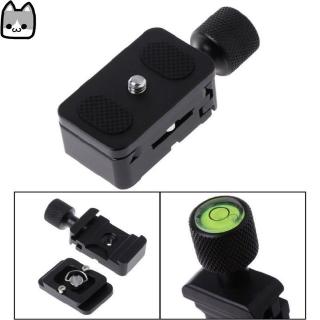 1/4 Quick Release QR Plate Clamp Adapter Mount for Camera Tripod Ball Head