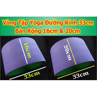 Vòng yoga bản rộng 20cm