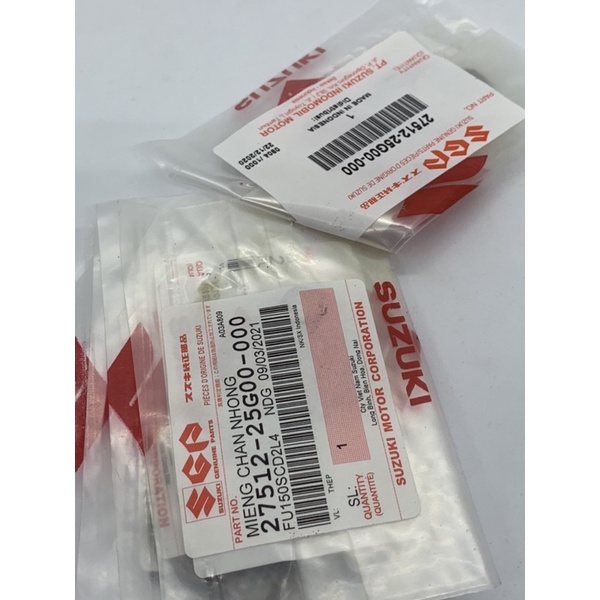 Phe cài nhông tải trước satria raider fi xc gsx bandit suzuki chính hãng