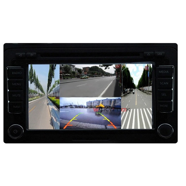 Bộ chia 4 màn hình camera cho Ô tô | BigBuy360 - bigbuy360.vn