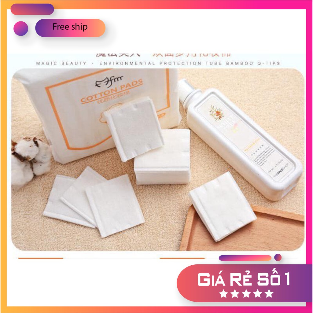 [Mã SRJULY1619 giảm 15K đơn 50K] Bông tẩy trang bịch 222 tờ Cotton Pad | BigBuy360 - bigbuy360.vn