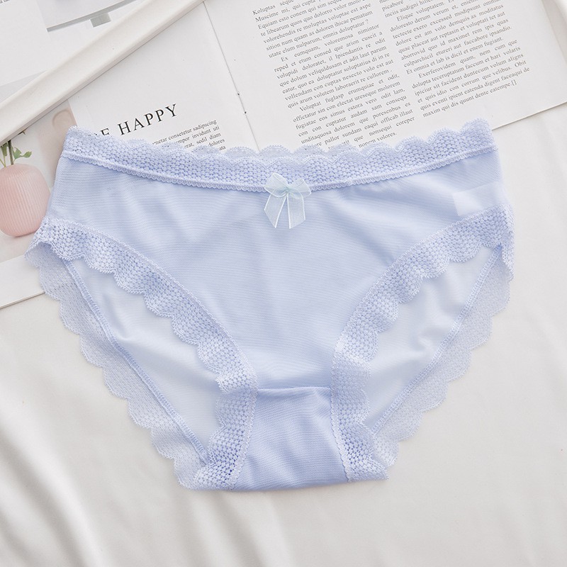 Quần lót nữ, quần lót cotton kháng khuẩn thoáng mát đính nơ xinh siêu tôn dáng | BigBuy360 - bigbuy360.vn