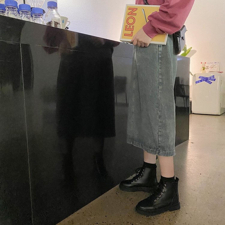 [Mã FASHIONCB154 giảm 10K đơn bất kỳ ] Giày bốt cổ cao da mềm thoải mái cho nữ | BigBuy360 - bigbuy360.vn