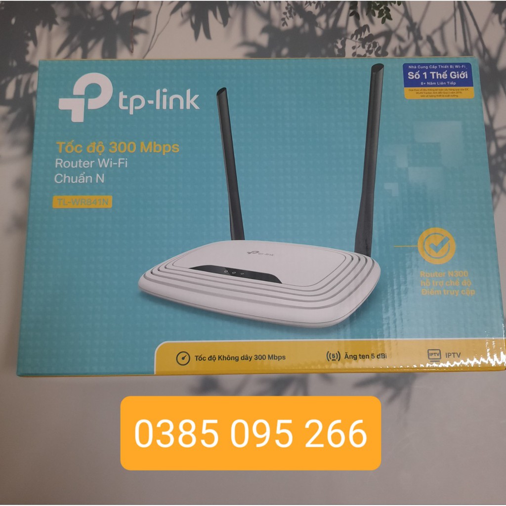 Bộ phát Wifi TP-Link 841N Chính hãng Bảo hành 2 năm.