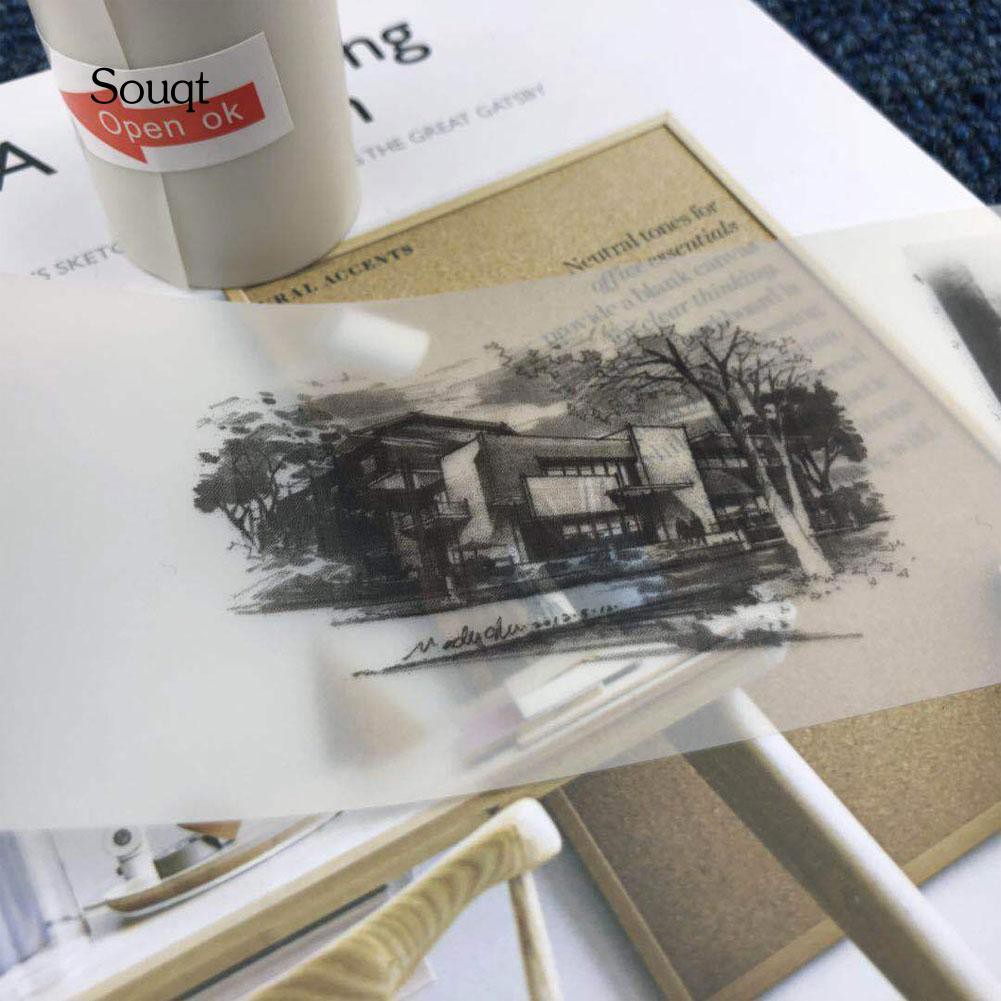 Cuộn Giấy In Nhiệt Bán Trong Suốt 57x30mm