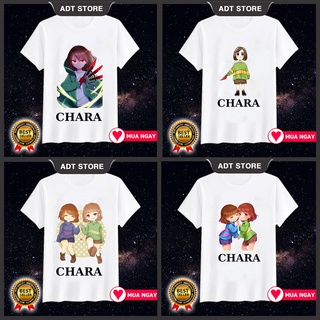 4 Mẫu Áo Thun CHARA VỚI SANS  BIỆT ĐỘI GANGSTER CHO BÉ đủ size độc đẹp giá rẻ