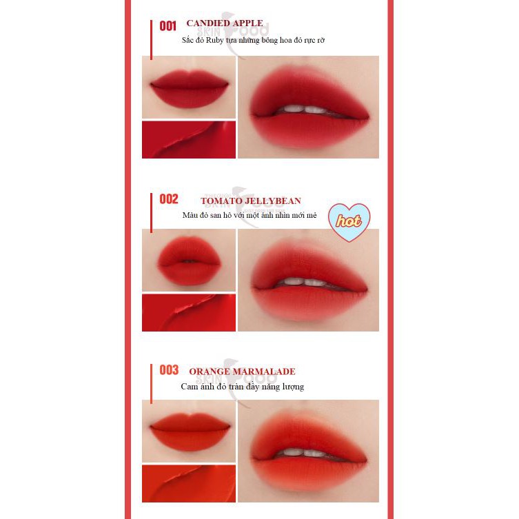 Son Bấm Cực Cool Lên Màu Chuẩn, Siêu Mịn Môi I'm Meme I'm Tic Toc Tint Lip Cashmere 2.5g