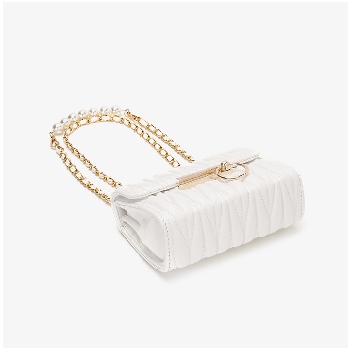 🌸Hàng Order🌸 Túi Xách Nữ CEEKAY Họa Tiết Nắp Gập Khóa Gài Quai Da Phối Xích Sang Chảnh Nữ Tính🌸Hàng Quảng Châu