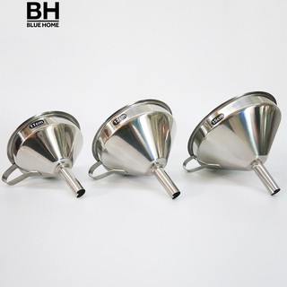 Phễu Inox 304 Hình Nón 11cm 13cm 15cm Ráo Dầu Tiện Dụng