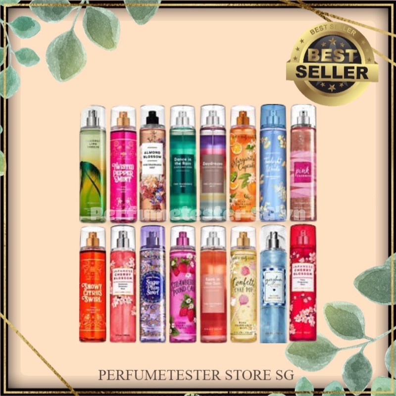 ❤️ [ Bill Mỹ] [ 236ml ] Xịt thơm Body Mist Bath and body Works Full Seal - New ⁻ ᴾᴱᴿᶠᵁᴹᴱᵀᴱˢᵀᴱᴿˢᵀᴼᴿᴱˢᴳ ⁻