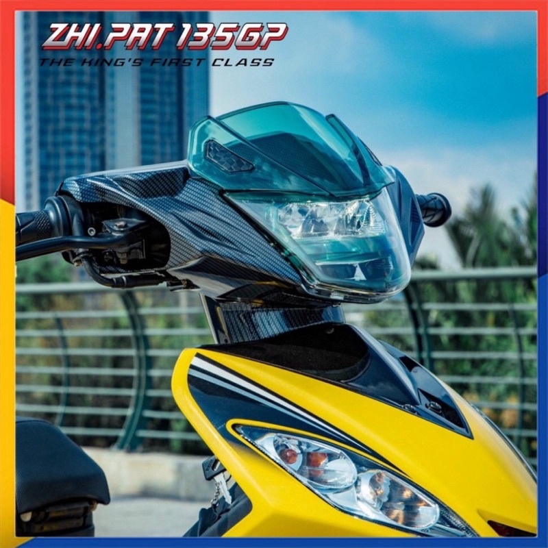 Kính chắn gió hàng chính hãng zhipat sirius cực sịn