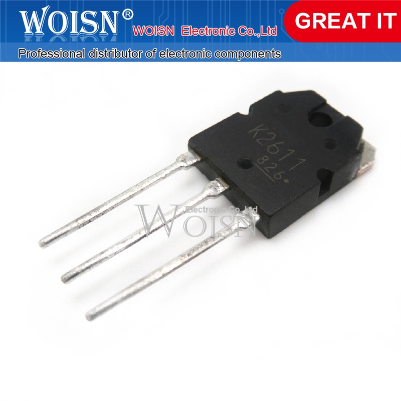 Set 10 Linh Kiện Điện Tử 2sk2611 k2611 to-3p 9a 900v