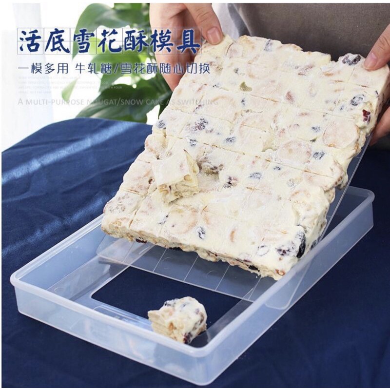 Khuôn kẹo nougat đế rời 2- 5 chi tiết 60 viên