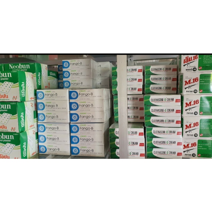 Date mới _  Kem bôi da nấm, lang ben Fango_b Thái Lan 15 gam