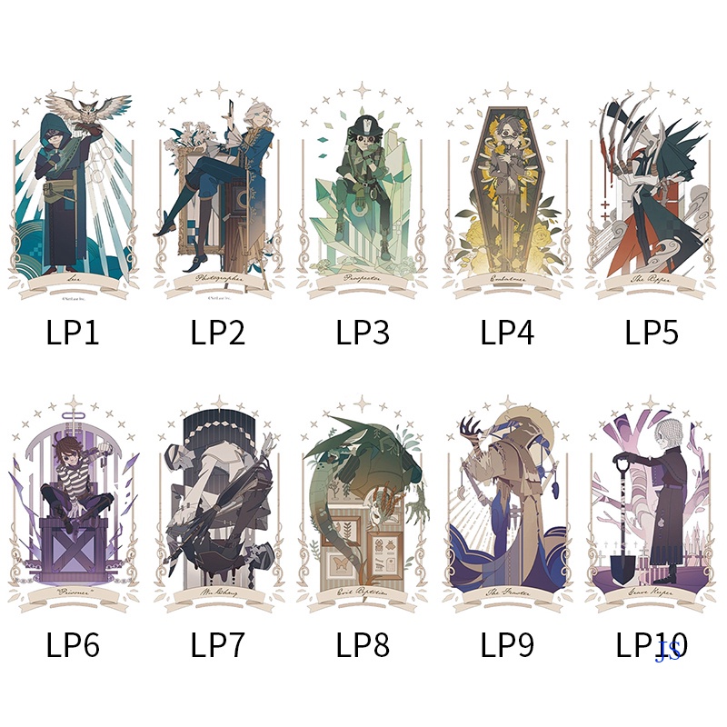 Mô Hình Nhân Vật Game Identity V 15cm Bằng Acrylic Đứng Để Bàn Trang Trí