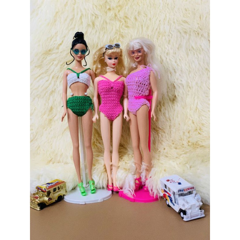 [Giảm giá 10% 1-6/6] Búp bê Barbie Reproduction, Vintage mặc bikini