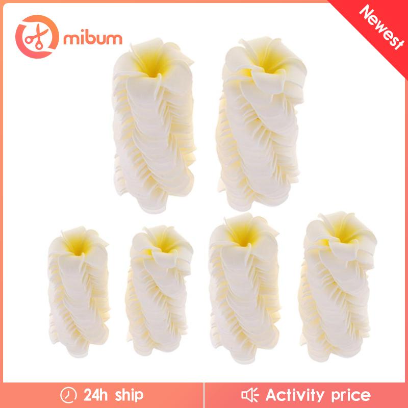 Set 50 Cánh Hoa Mận Giả Màu Trắng Trang Trí Tiệc Cưới