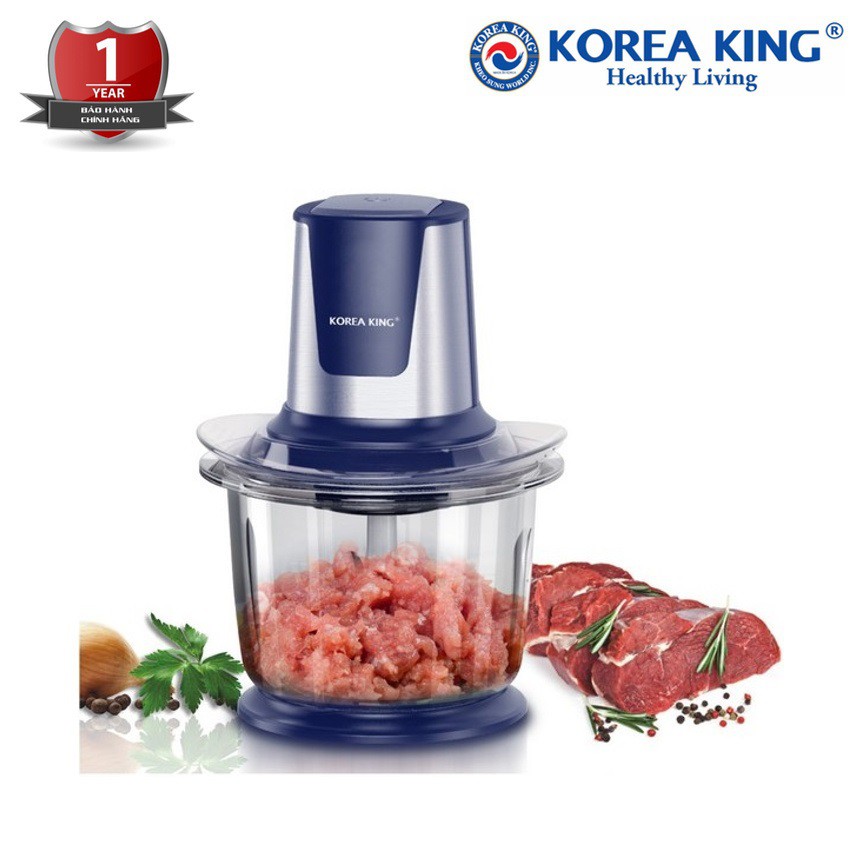 MÁY XAY THỊT ĐA NĂNG KOREA KING KMC-9066G CÔNG SUẤT 450W - XAY ĐƯỢC NHIỀU THỰC PHẨM ( DUNG TÍCH 1,5 LÍT)