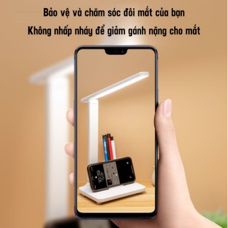 Đèn Học Chống Cận Siêu Sáng Tích Điện 3 Chế Độ Gấp Gọn ĐÈN DAIKI