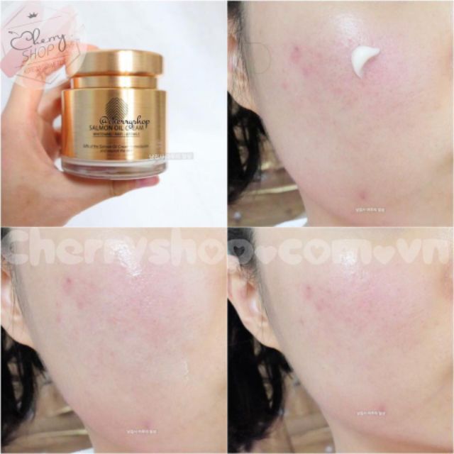 💥🍒Kem dưỡng cá hồi Cre8skin Salmon Oil Cream