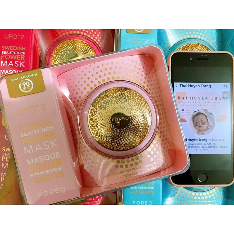 [CÓ SẴN - BẢO HÀNH] MÁY ĐẮP MẶT NẠ FOREO UFO 2 - PHIÊN BẢN NÂNG CẤP MỚI NHẤT | BigBuy360 - bigbuy360.vn