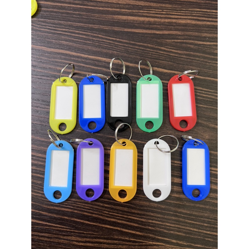 Thẻ chìa khóa name tag, thẻ tên name tag ghi thông tin magic,  Móc chìa khóa , Thẻ ghi nhớ gắn móc chìa khóa