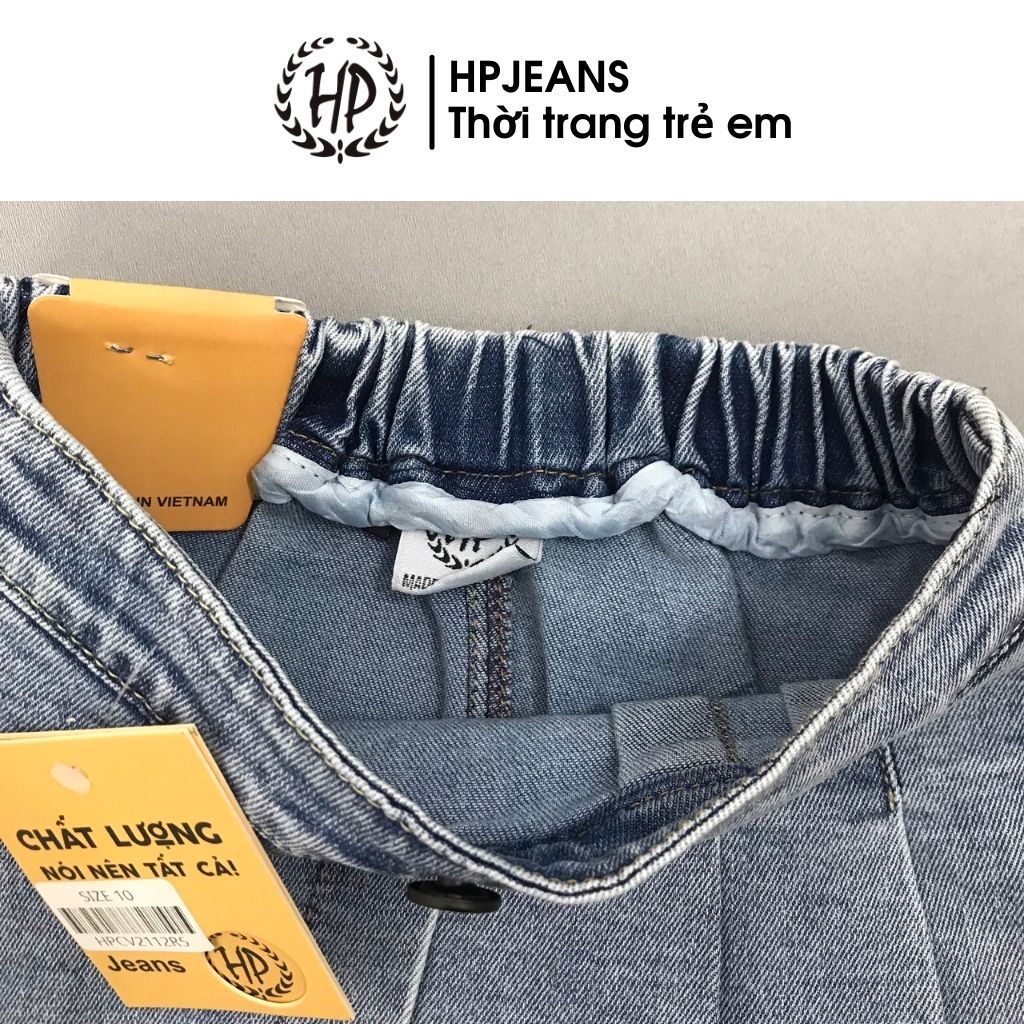 Chân Váy Cho Bé HPJEANS212 Chân Váy Xếp Ly HPJeans Cho Bé Từ 5 Đến 8 Tuổi [CV2112]