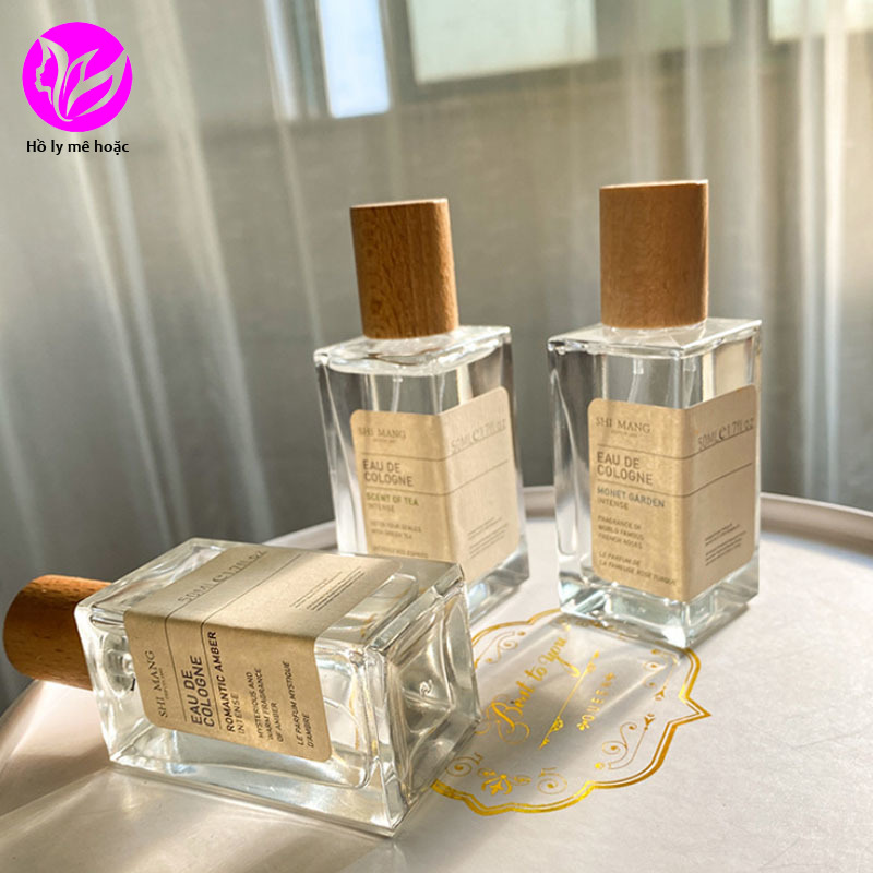 🌸Gửi Hàng Trong Ngày🌸 Nắp Gỗ Vuông Bản Cao Cấp Eau De Colonge EDP 50ml | BigBuy360 - bigbuy360.vn