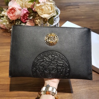Ví Cầm Tay Versace Chất Da Siêu Mịn