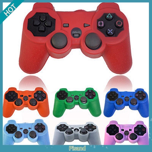 Vỏ bảo vệ tay cầm máy chơi game Playstation 3 PS3 chất liệu silicon