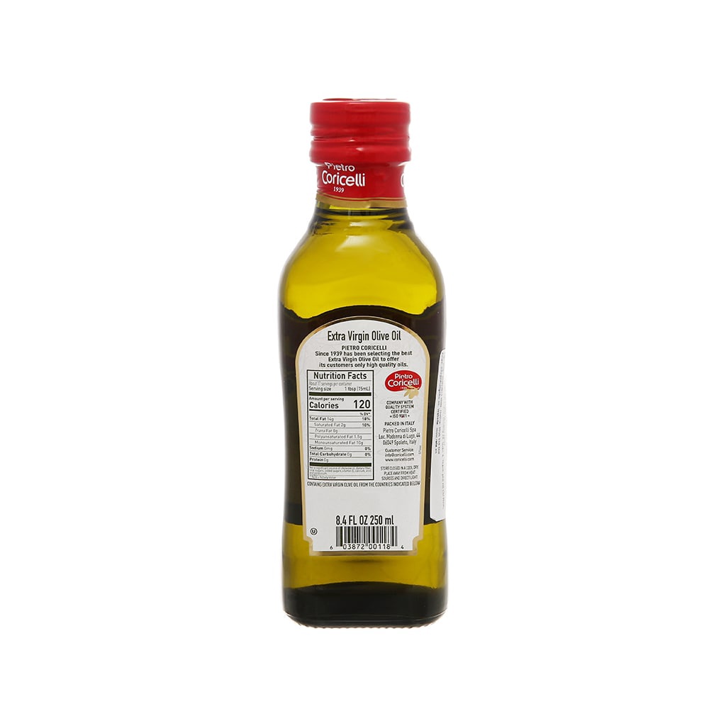 Dầu olive extra Pietro Coricelli chai 250ml