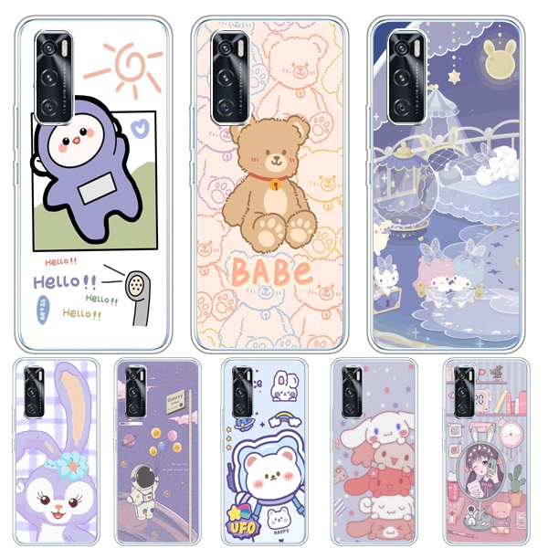 Ốp Điện Thoại Silicone TPU Mềm Cho Vivo v20 v20SE v21e 4g v20pro s7