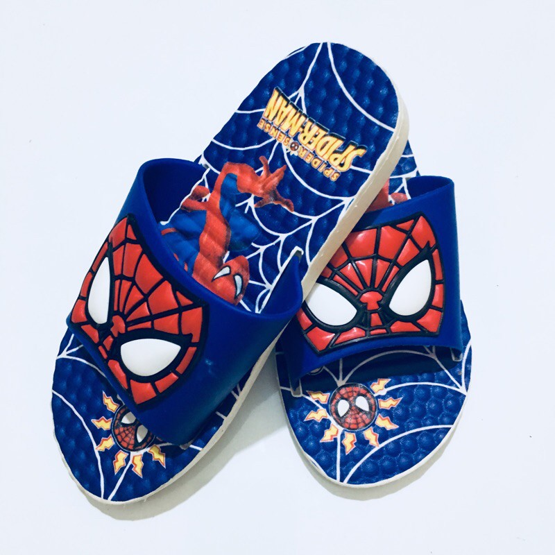 Dép siêu nhân cho bé, dép người nhện spiderman cho bé