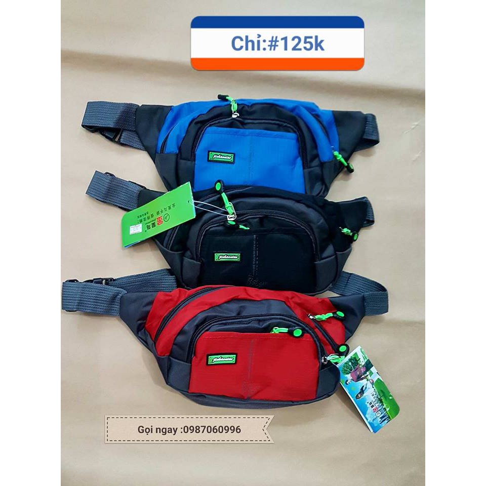 TÚI ĐEO BỤNG có 4 màu đen, đỏ, xanh dương, xanh than- Giá rẻ vô địch | BigBuy360 - bigbuy360.vn