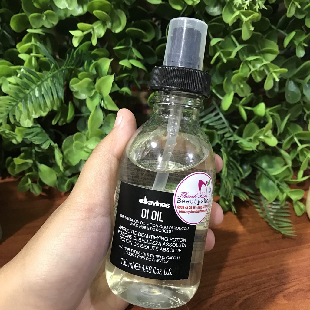 Dầu dưỡng hoàn mỹ cho mọi loại tóc OI OIL Davines 135ml