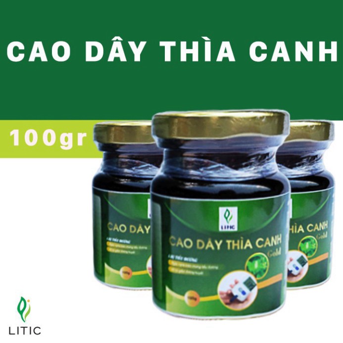 AA33 02 hộp cao dây thìa canh , cho người tiểu tuyến đường 💖FREESHIP💖cao dây thìa canh LITIC22BG 4 MG88